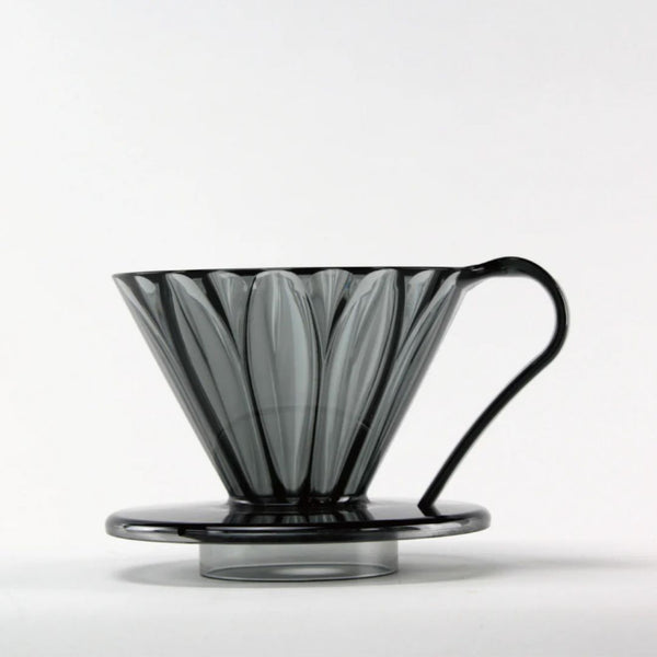 Cafec - Flower Dripper Triten Cup 4 black