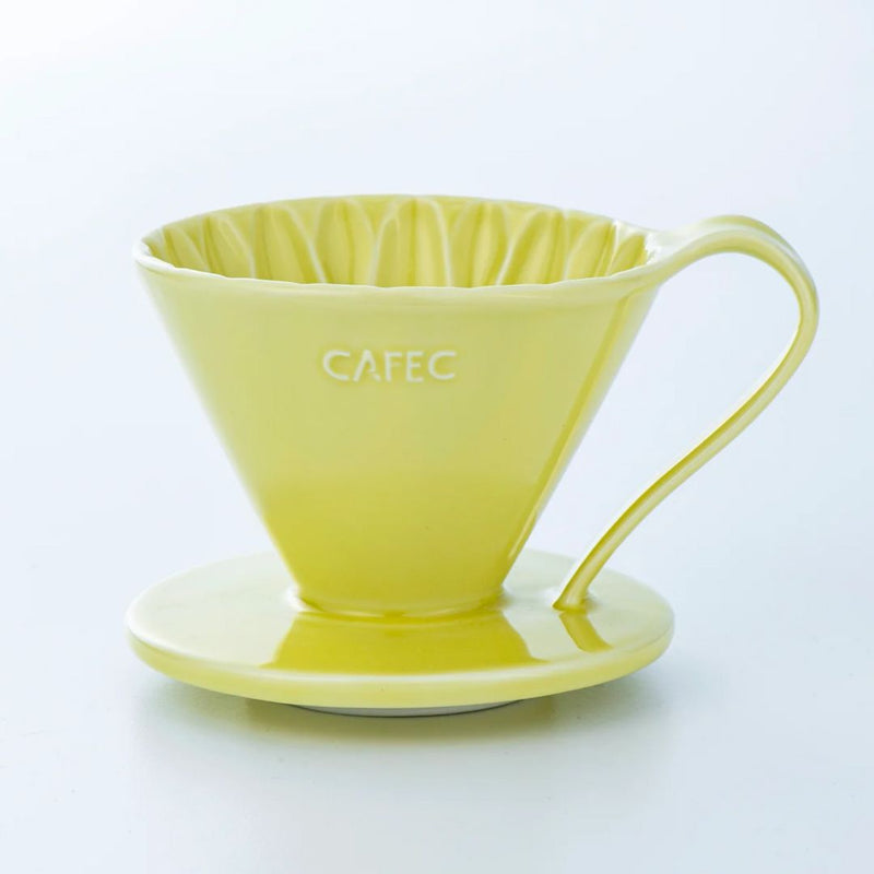 Cafec - Flower Dripper Cup 04 yellow