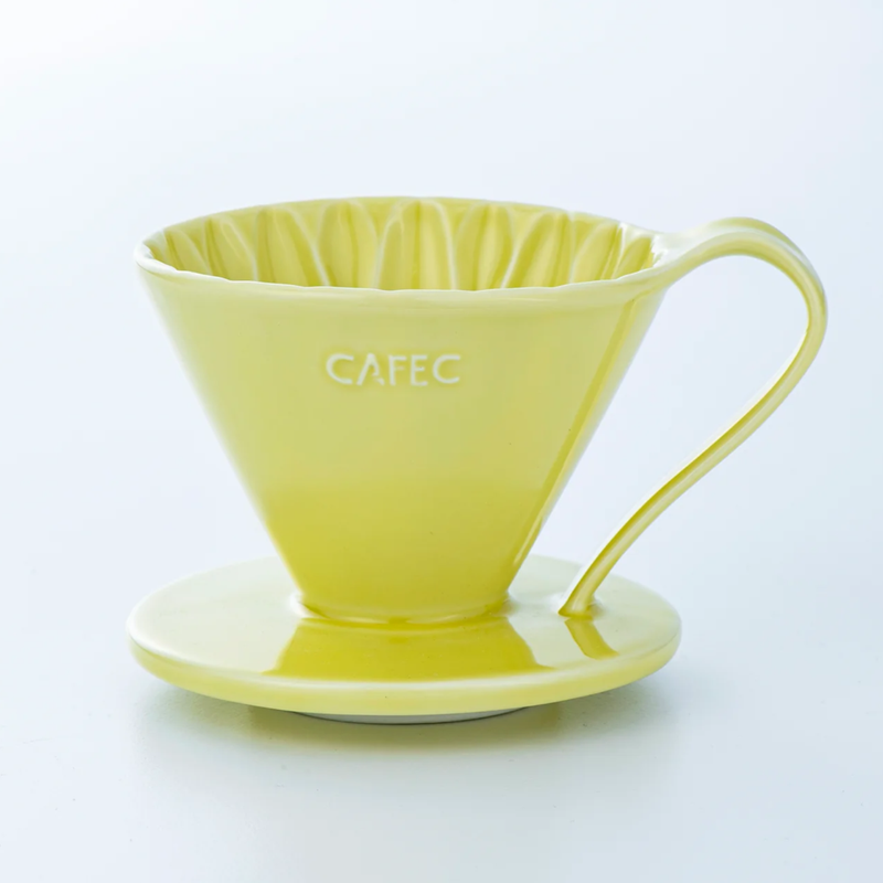 Cafec - Flower Dripper Cup 01 yellow
